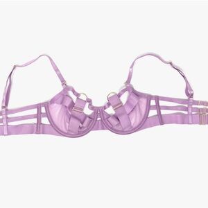 Victoria's Secret Lavender Strappy Balconette Bra